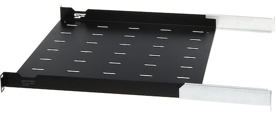 Adjustable Shelf Rack Cabinet 19 Inch 1u 450mm Black