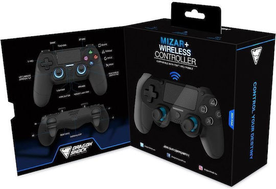 Dragonshock Mizar+ Wireless Gamepad for Android / PC / PS4 / PS5 Black