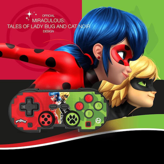 Hyperkin Miraculous Ασύρματο Gamepad για Android / Switch / iOS Bug&Cat