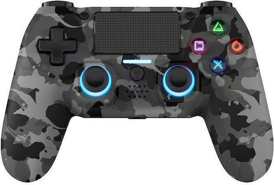 Dragonshock Mizar+ Ασύρματο Gamepad για PS4 Grey Camo