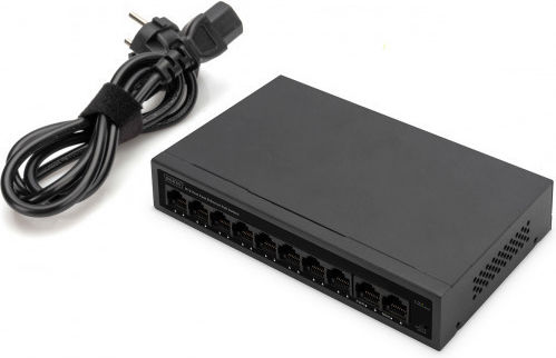 Digitus DN-95354 Unmanaged L2 PoE+ Switch με 10 Θύρες Ethernet