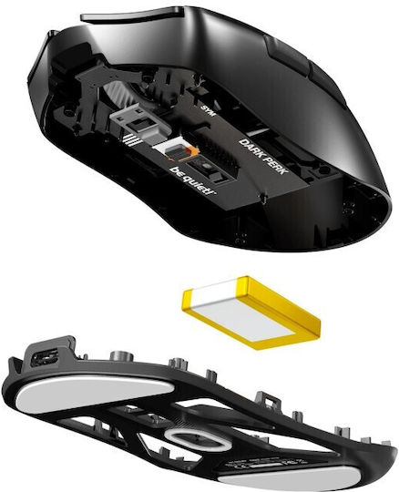 Be Quiet Dark Perk Безжична Геймърска Мишка 32000 DPI Черна