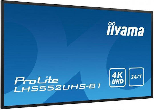 Iiyama LH5552UHS-B1 Afișaj Public 54.6" LCD 4K UHD
