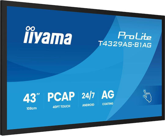 Iiyama T4329AS-B1AG Public Display 4K UHD 43"