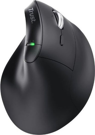 Trust Vyran Hyperscroll Wireless Ergonomic Bluetooth Vertical Mouse Black