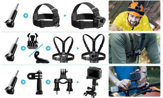 Akaso Σετ Αξεσουάρ για Action Cameras Akaso