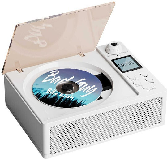 Sistem Audio Portabil Cu CD Bluetooth Radio USB Negru