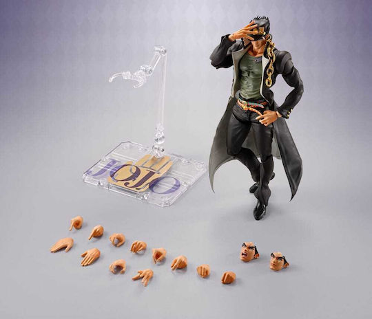 Tamashi Nations Jojo's Bizarre Adventure S.h. Figuarts Jotaro Kujo Action Figure in 1:12 Scale