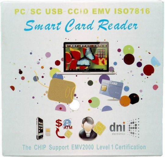 Transcend Card Reader USB 2.0 για SmartCard