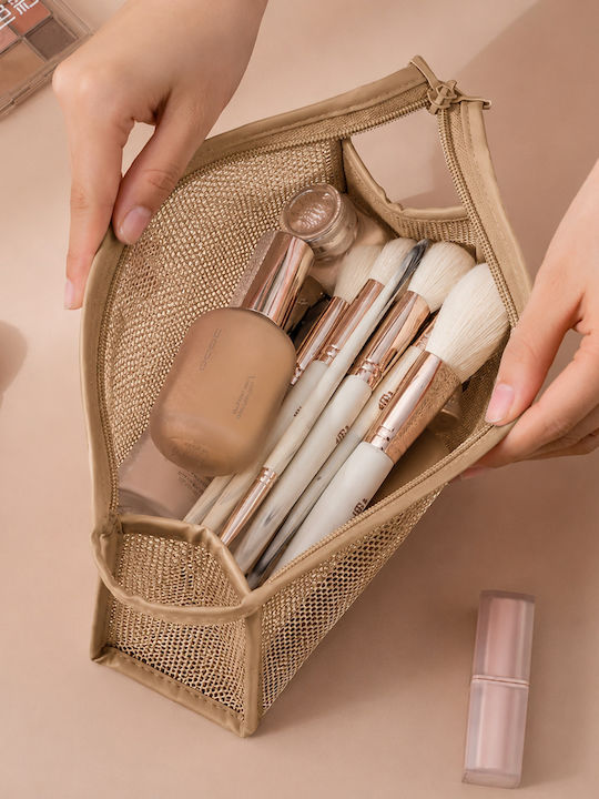 Jetbags Rz11136-49 Νεσεσέρ Ταξιδιού Makeup Organizer Mesh Cosmetic Bag Χρυσό 26x26x16cm Jetbags Rz11136-49 Νεσεσέρ Ταξιδιού Makeup Organizer Mesh Cosmetic Bag Χρυσό 26x26x16cm