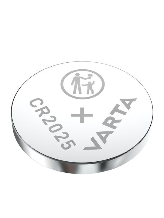 Varta Cr 2025 Lithium Coin Button Battery Remote Watch 3v 5pcs