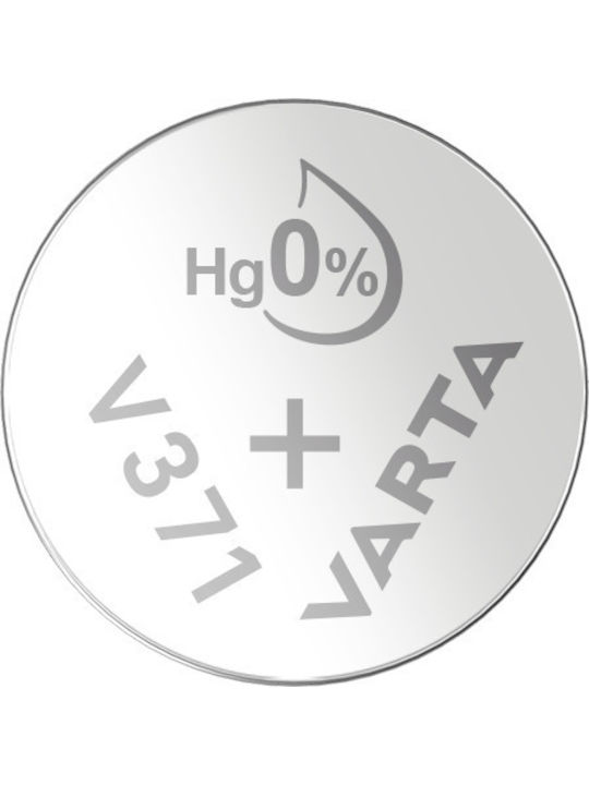Varta V371 Silver Oxide Button Cell Battery Sr69 Watch 1.55v