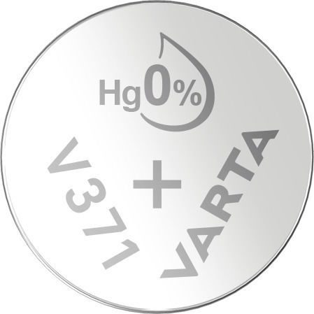 Varta V371 Silber-Oxid Knopfzellenbatterie Sr69 Uhren 1,55V