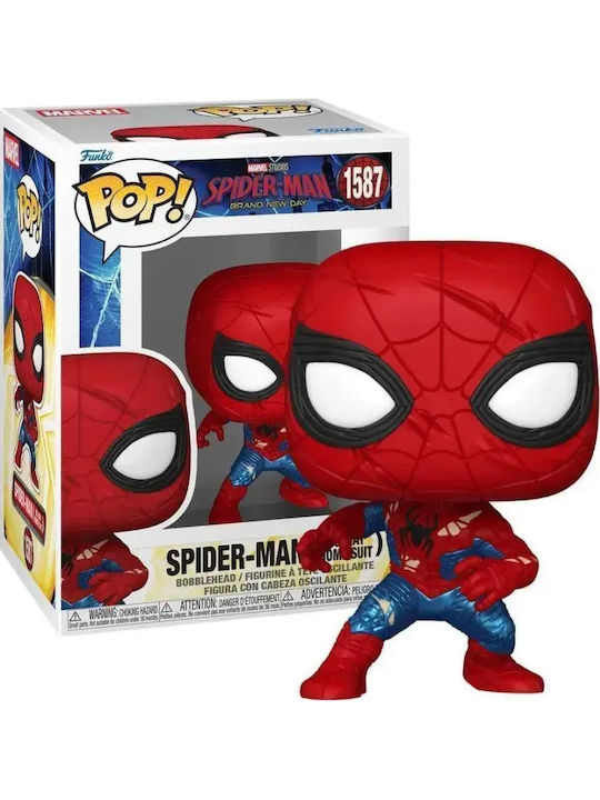 Funko Поп! Филми: Спайдър-Мен: Нов Ден - Спайдър-Мен (Костюм No Way Home) 1587
