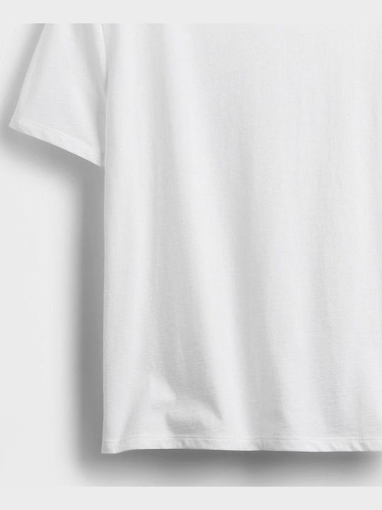 Παιδικό T-shirt Λευκό Logo