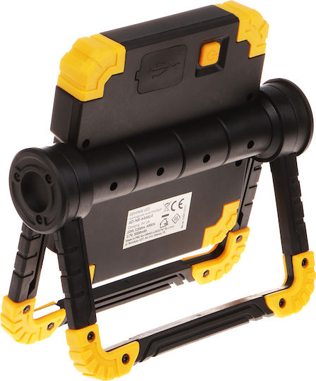 Orno Work Projector Battery LED IP44 with Brightness up to 1200lm