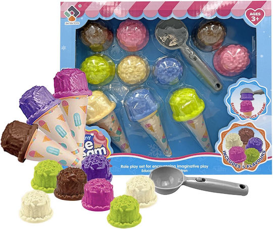 Set Make Ice Cream Cones 26.5x22.5x5cm Toymarkt 971379