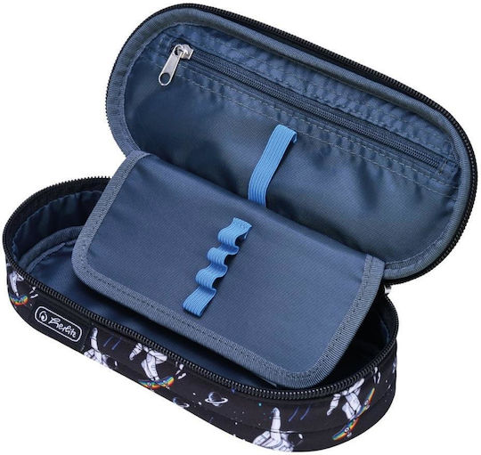 Herlitz Space Skater Pencil Case Blue