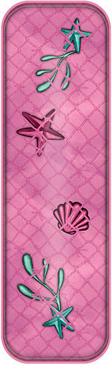 Santoro Making Waves Metal Box - The World Is Your Oyster Federmäppchen Rosa
