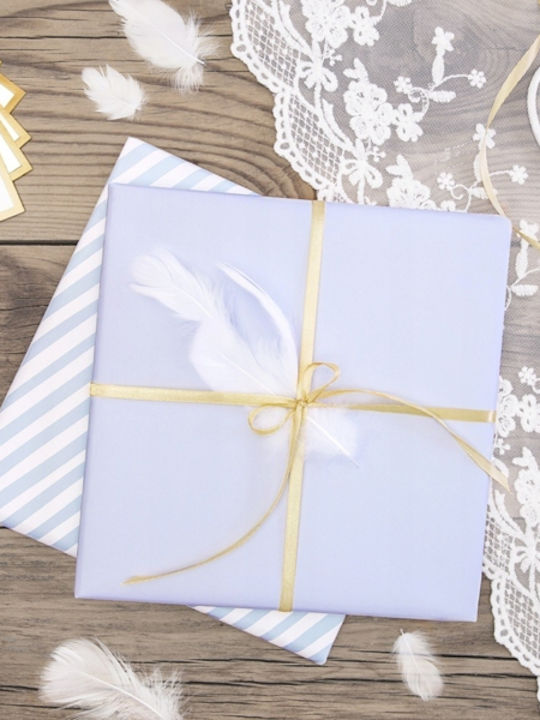 Table Place Cards Gold Frame 9.5x5.5cm 10pcs