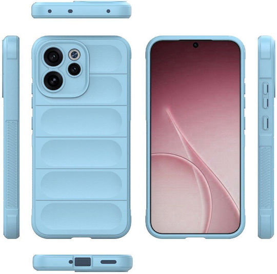 Techsuit Magic Back Cover Silicone Blue Oppo Reno15 F