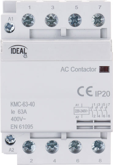 Ideal Elektrische Schaltpaneel-Druckknopfschalter 400V 63A