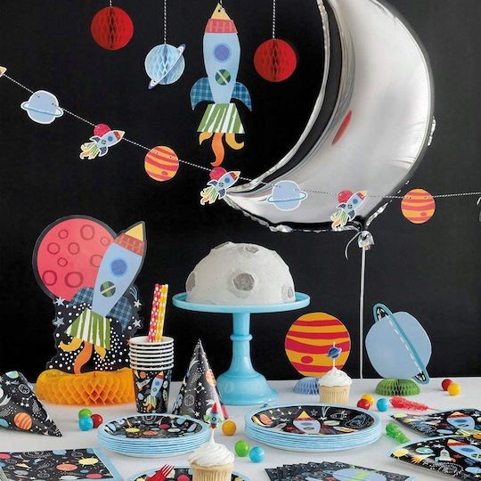 Cosmos Planeten Party-Servietten 33x33cm 16 Stücke