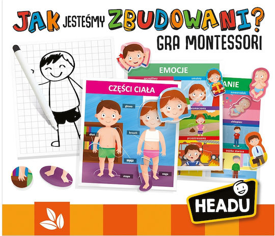 Headu Montessori Educational Game Knowledge for 3-5 Years Old