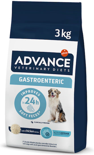 Affinity Advance Veterinary Diet Gastroenteric 3kg Dry Food Diet for Adult Dogs with Poultry and Rice