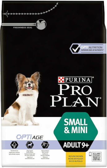 Pro Plan Age Defence 3kg Hrană Uscată pentru Câini Adulţi de Rase Mici cu Pui