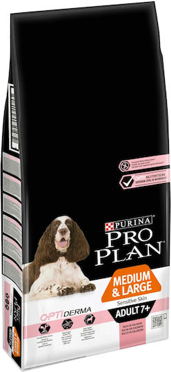 Pro Plan Sensitive Skin 14kg Hrană Uscată pentru Câini Adulţi de Rase Medii & Mari cu Somon
