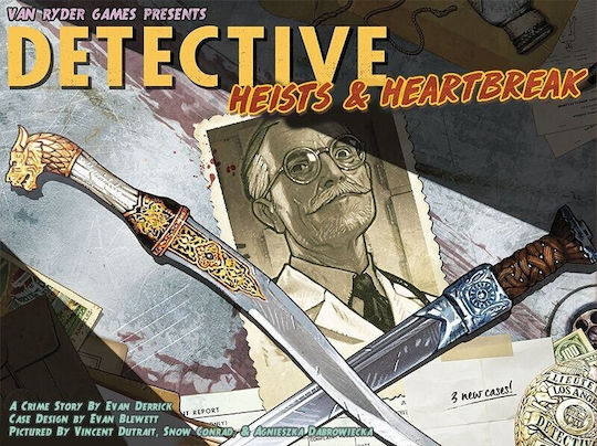 Επέκταση Παιχνιδιού Detective City Of Angels: Heists & Heartbreak 14+ Ετών (EN) Van Ryder Games
