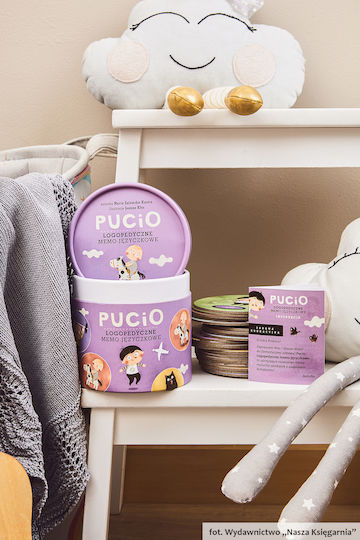 Board Game Pucio - Speech Therapy 3+ Years Old (PL) Nasza Ksiegarnia