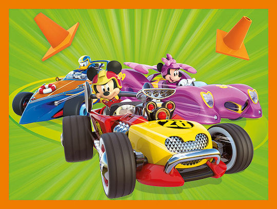 Kinderpuzzle Mickey And The Roadster Racers 12pcs Clementoni