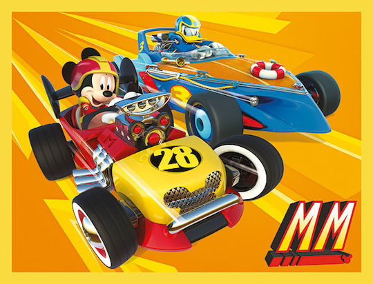 Kinderpuzzle Mickey And The Roadster Racers 12pcs Clementoni