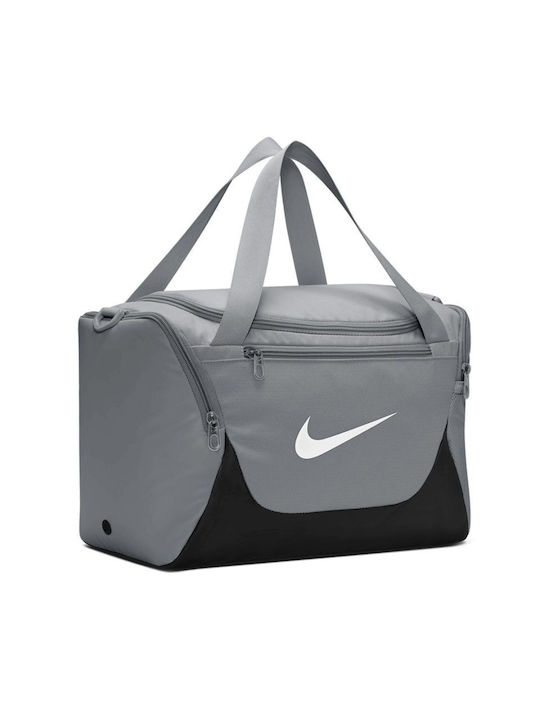 Nike Brasilia Männer Schultertasche für Fitnessstudio Grau