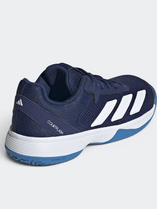Courtflash Kids Sports Tennis Shoes with Laces Blue