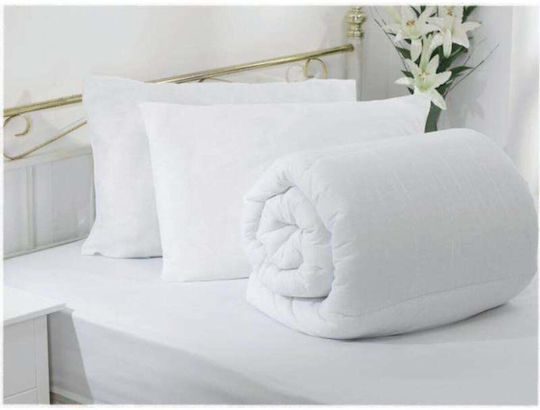 SteweHome Set Quilt Double Size 195x215cm White
