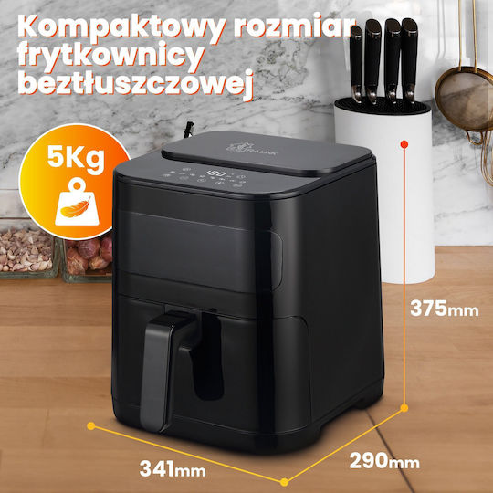 Extralink Heißluftfritteuse mit Wi-Fi 5,2 l Schwarz