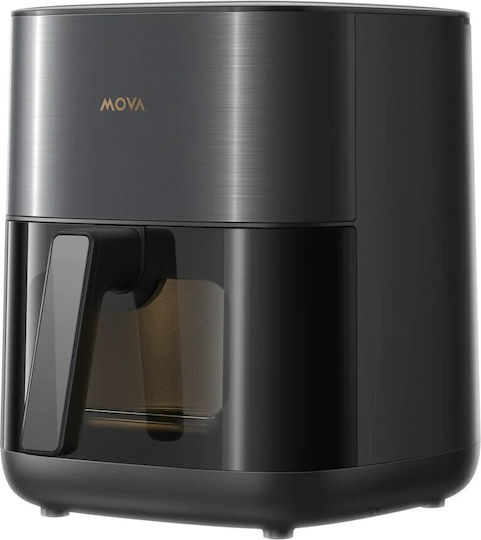 Mova Air Fryer με Διπλό Αποσπώμενο Κάδο 6lt Μαύρο 2123295