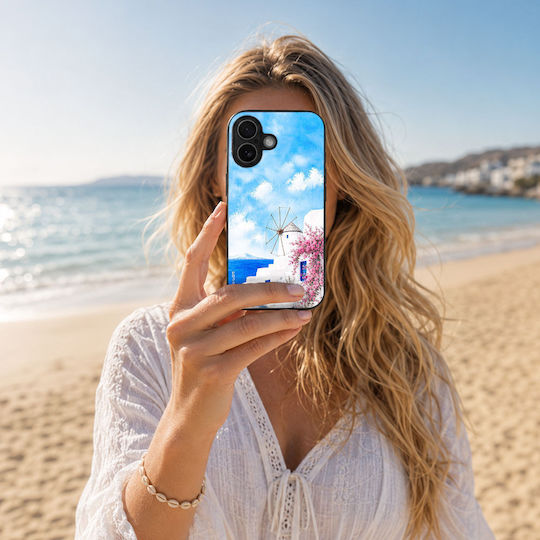 Калъф Sonique Greek Island Muse Series Samsung Galaxy M33 5g Вятърът на Миконос