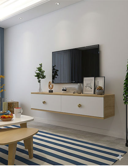 Έπιπλο TV Επιτοίχιο Συνθετικό Ξύλο 120x30x26εκ. Έπιπλο TV Επιτοίχιο Συνθετικό Ξύλο 120x30x26εκ.