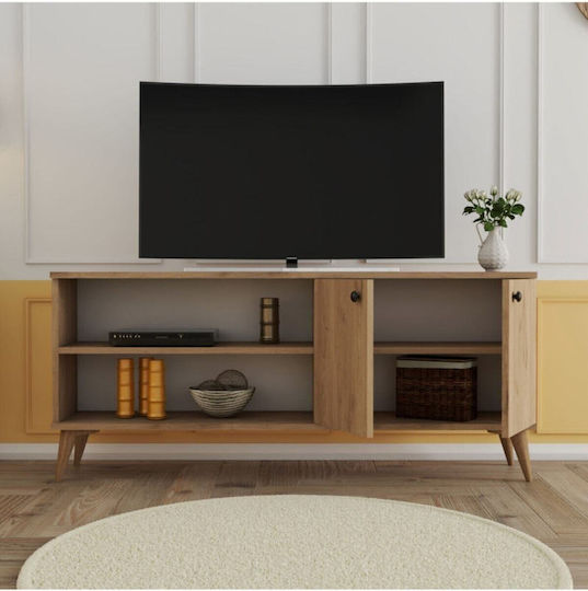 Brown TV Stand M138xD30xH60cm
