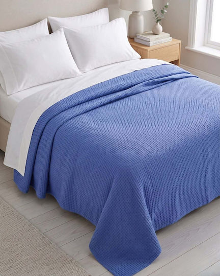Olia Home Μονή 160x255εκ. Μπλε