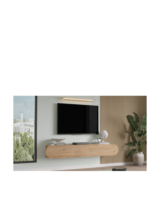Έπιπλο Τηλεόρασης Μπεζ Μ180xΠ31xΥ30cm