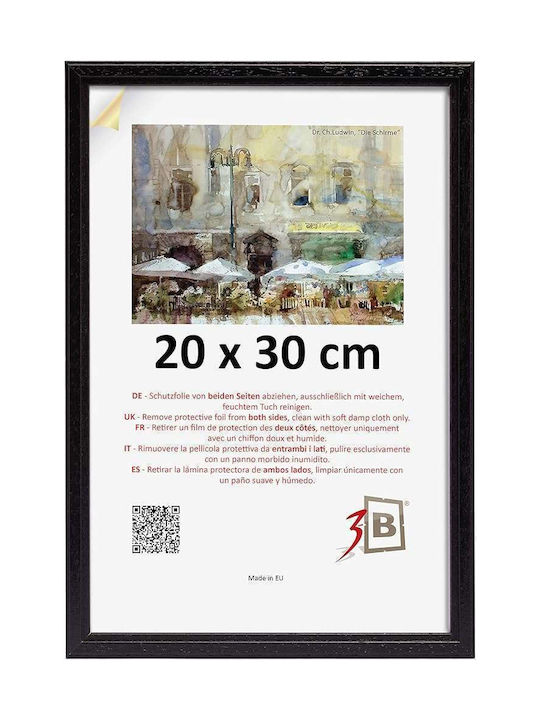 Kunststoff Fotorahmen mit Schwarzem Rahmen