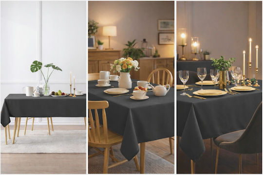 Now Art Gray Tablecloth 140x180cm