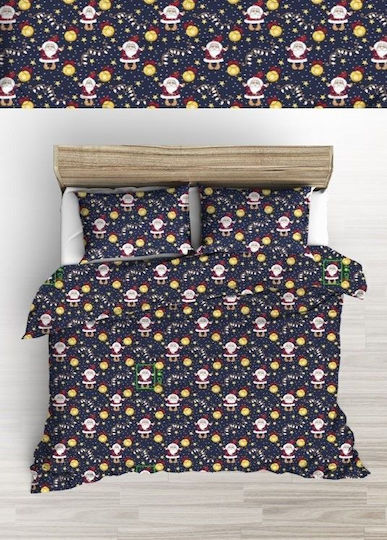Fan Europe Single Set 160x200cm Navy Blue Duvet Cover