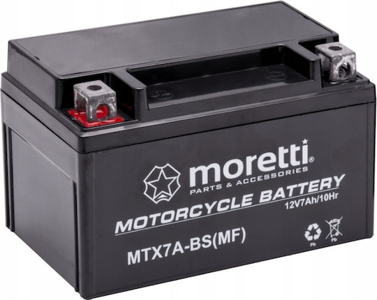 Baterie Agm Gel Moretti Mtx7a-bs Ytx7a-bs