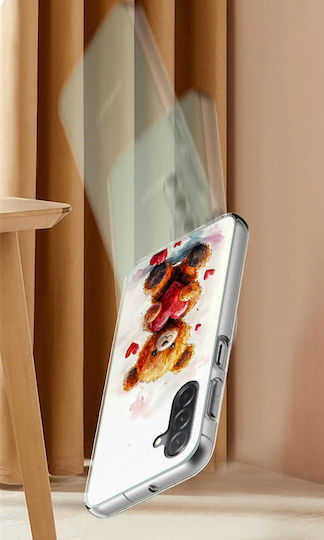 Case Samsung Galaxy A36 A56 Photo Case Back Bear Glass 9h